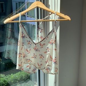 Flower crop top
